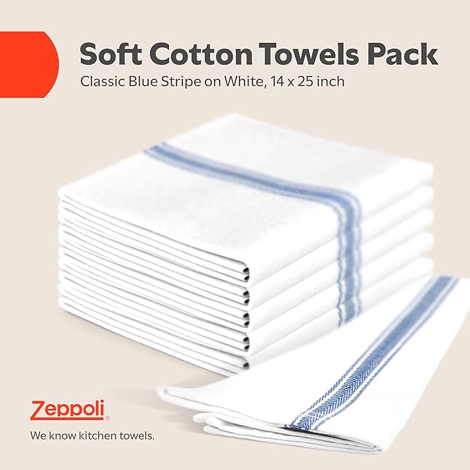 Zeppoli Classic Dish Towels - Image 2