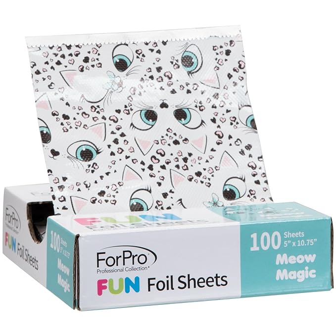 ForPro FUN Meow Magic 5" Foil Sheets, Aluminum Foil, Pop-Up Foil Dispenser - Image 5