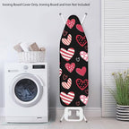 Love Heart Ironing Board Cover Valentines Day Ironing Board Dust Cover Standard - Image 3