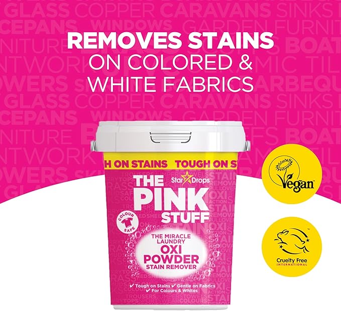 Stardrops The Pink Stuff Miracle Laundry Oxi Powder Stain Remover - Image 2