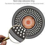 LEKEYE Shower Drain Hair Catcher/Bathroom Drain Cover/Bathtub Drain - Image 4