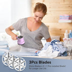 Rechargeable Fabric Shaver for Clothes: 6-Leaf Blades & 3 Speeds to Remove - Image 8