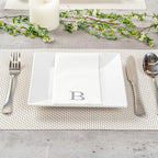 Luxenap 15.8 X 7.9 Inch Linen-Feel Guest Towels, 50 Lettered Hand Towels - Image 7