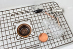 Sinkology Kitchen Sink Basket Strainer Drain TB35-01, Antique Copper - Image 4