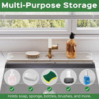 23.6 Inch Stone Faucet Mat for Kitchen Sink Splash Guard - Image 6