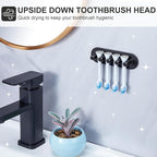 Electric Toothbrush Head Holder, Toothbrush Holders Wall Mounted, Adhesive - Image 4