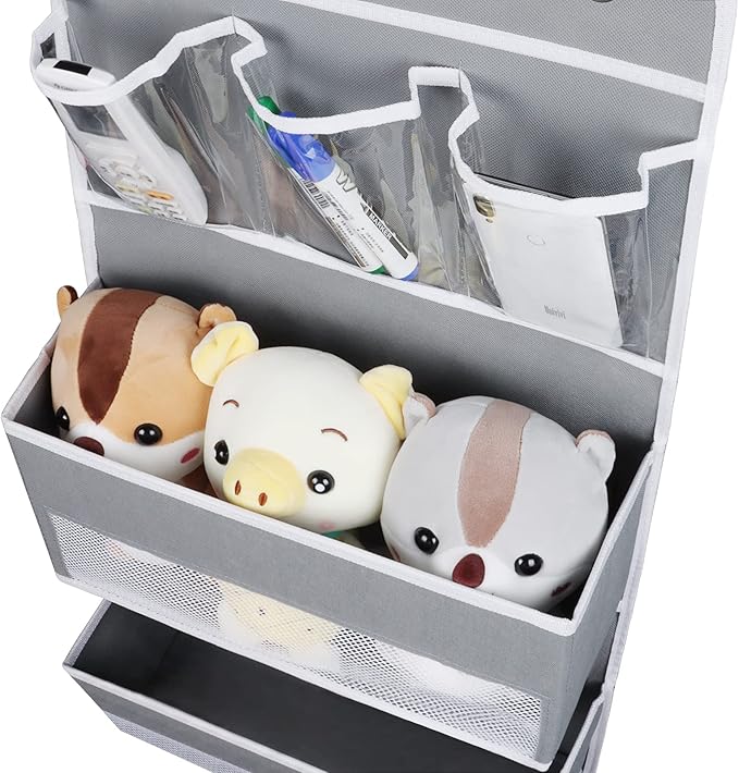 Univivi Door Hanging Organizer Nursery Closet Cabinet Baby Storage - Image 2
