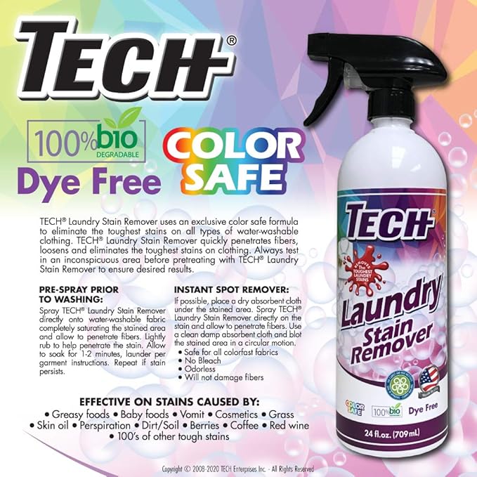 TECH Laundry Stain Remover Spray - Image 2