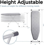 SheeChung Ironing Board 13"x43", Compact Ironing Board - Image 2