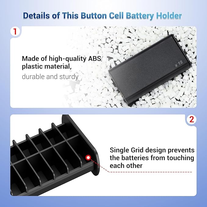 LR44 Battery Holder, Coin Cell Case - Image 5
