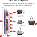 Lirex Over The Door Purse Organizer & Purse Shelf - Image 2