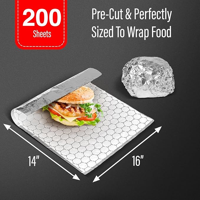 Insulation Sandwich Wrapping Paper Aluminum Foil Sheets - Image 3