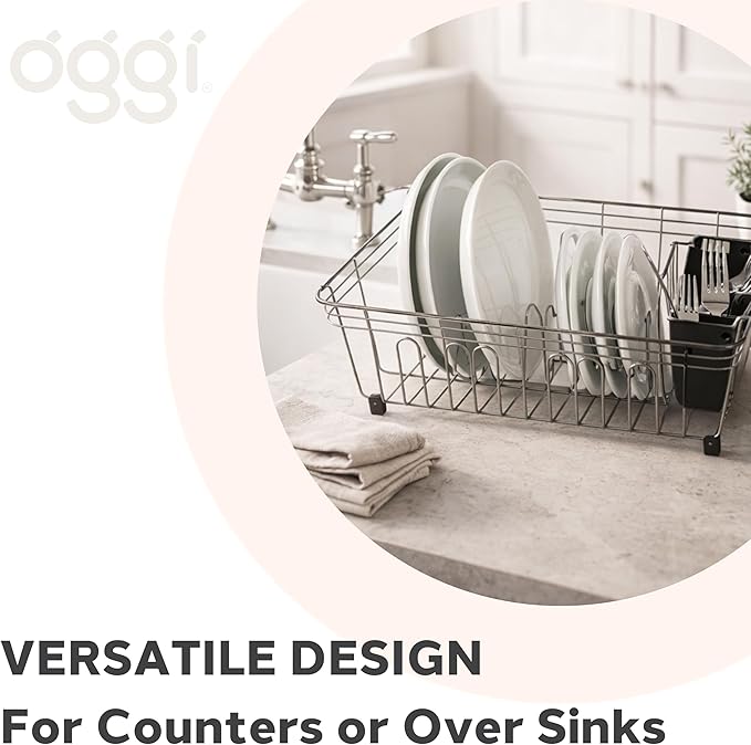 Oggi Compact Dish Drying Rack - Image 6