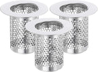 uxcell 4 Pack Shower Drain Strainer, Fit Hole Size from 1.1" to 2" by uxcell