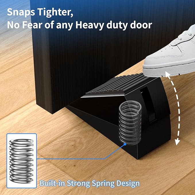 2 Pack Strongest Heavy Duty Door Stopper Wedge - Image 3