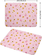 Christmas Pink Dish Drying Mat 18 x 24 Inch - Image 2