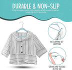 50 Premium Kids Velvet Hangers - Image 4