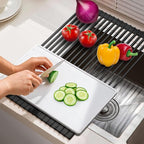 Roll Up Dish Drying Rack Over The Sink Kitchen Roll Up Sink Drying Rack - Image 4