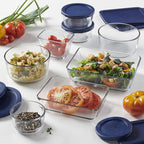 Anchor Hocking 16 Piece Glass Storage Containers - Image 8