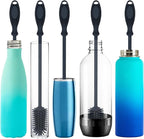 12.5" Silicone Bottle Brush & Straw Cleaner Brush Set | Water Bottle Cleaner - Image 3