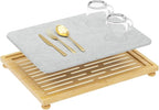Golener Stone Drying Mat for Kitchen Counter, Dish Drying Pad by Golener
