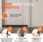 5Pack Door Draft Stopper, Blocks Cold Air, Dust & Light - Image 5