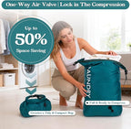 Travel Laundry Bag, Vacuum Compression Dirty Clothes Travel Bag, Waterproof - Image 4