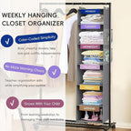 VERONLY Weekly Hanging Closet Organizer - Image 3