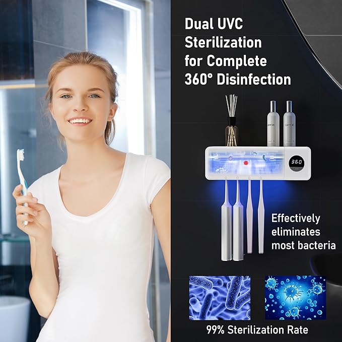 UV Toothbrush UV Light Cleaning Holder - Image 3