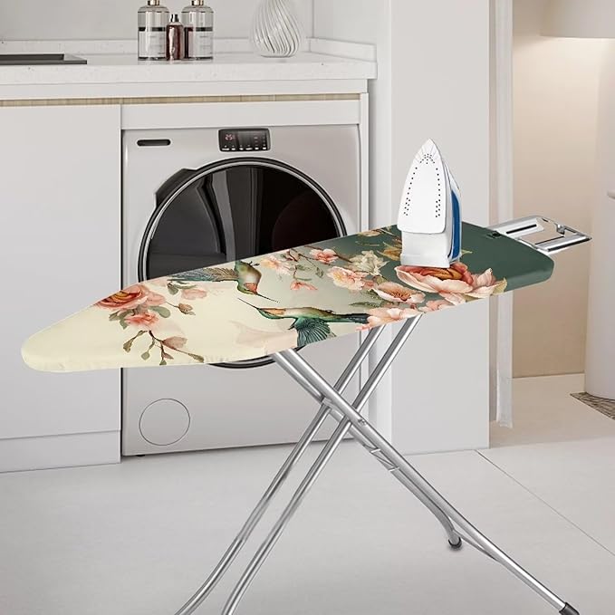 Hummingbird Flower Ironing Board Cover and Pad 15 x 54 Iron Board Covers - Image 2