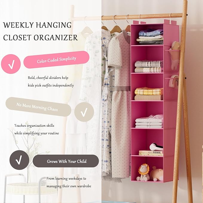 VERONLY Hanging Closet Organizer and Storage - Image 4