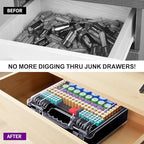 Battery Organizer Storage Holder Box Case - Image 4
