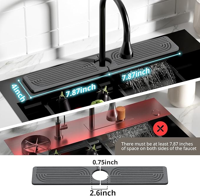 Faucet Mat for Kitchen Sink - Image 2