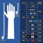 BOOMJOY Nitrile Cleaning Gloves, Long Cuff Dishwashing Gloves Heavy Duty - Image 3