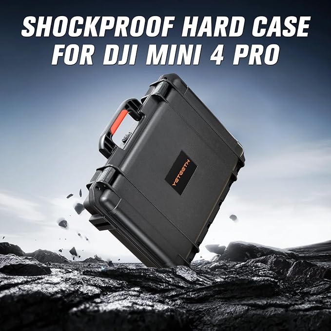 Hard Case for DJI Mini 4 Pro: Waterproof Hard Shell - Image 4