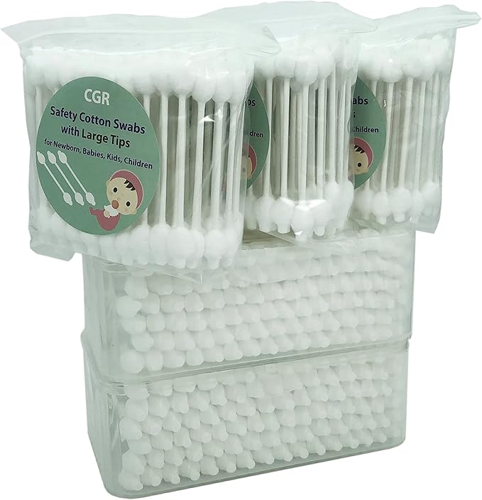 400pcs CGR Baby Safety Cotton Swabs - Image 2