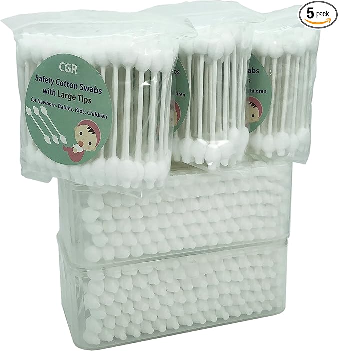 400pcs CGR Baby Safety Cotton Swabs by CGR