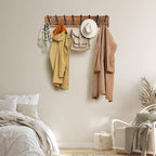 Coat Rack Wall Mount, Wooden Heavy Duty Coat Rack - Image 6