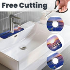 Sea turtle Kitchen sink faucet pad, strong water absorption, anti slip - Image 3