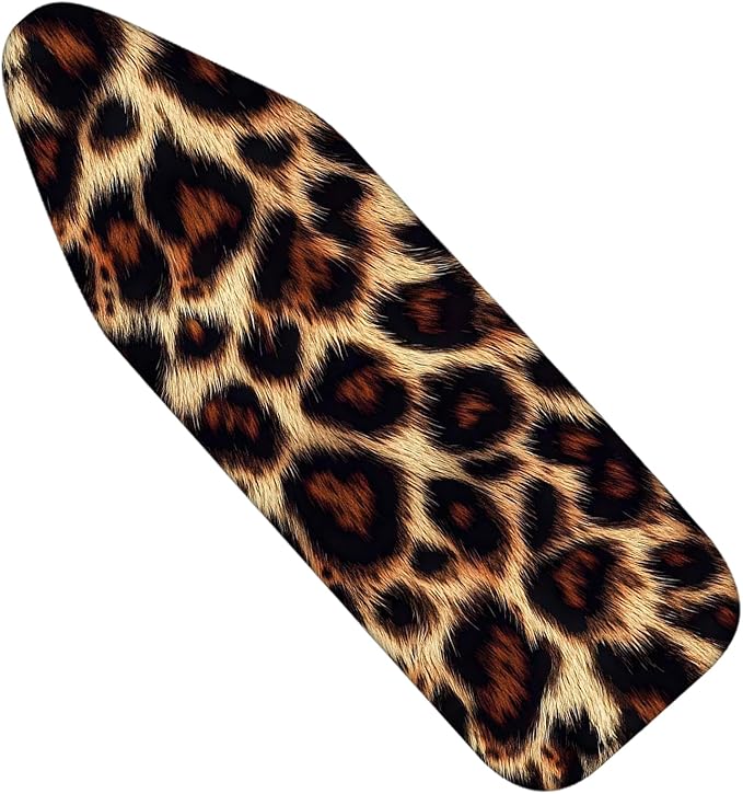 Nuxovilar Realistic Leopard Print Pattern Ironing Board Cover, 15×54 inch by Nuxovilar