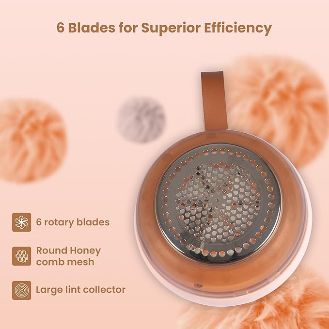 Rechargeable Fabric Shaver for Clothing | Electric Lint Remover for Clothes | - Image 6