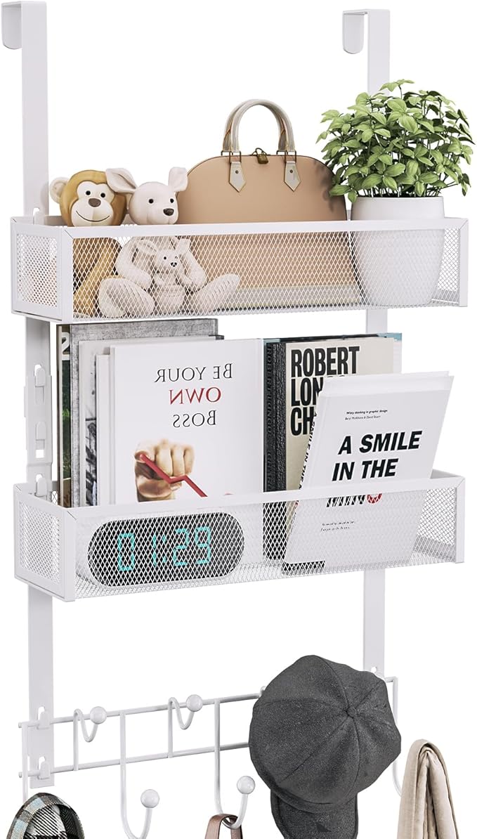 Consumest Over The Door Organizer Hooks, Door Hanger by Consumest