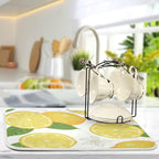 Absorbent Dish Drying Mat for Kitchen Counter - Image 5