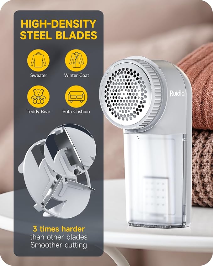 Fabric Shaver Lint Remover, Sweater Shaver to Remove Pilling, Lint Shaver - Image 5