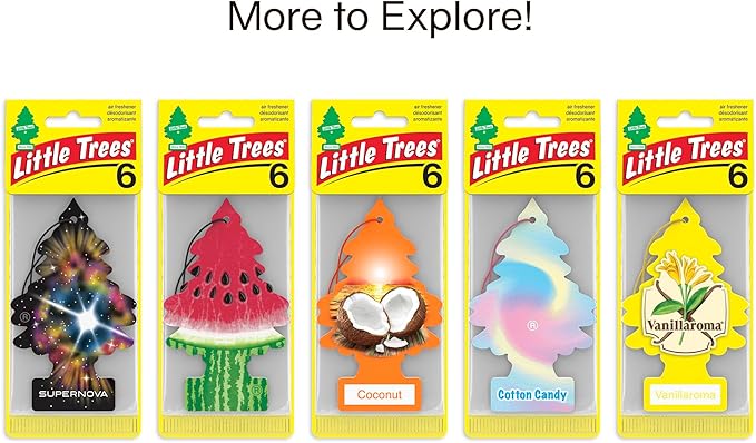 LITTLE TREES Car Air Freshener | Hanging Tree Provides Long Lasting Scent - Image 7