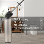 Toilet Brush and Holder, Stainless Steel Toilet Brushes - Image 4