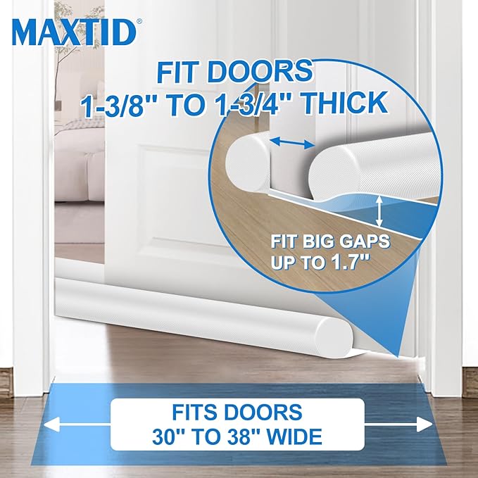 MAXTID Under Door Draft Stopper Cold Air Blocker - Image 2