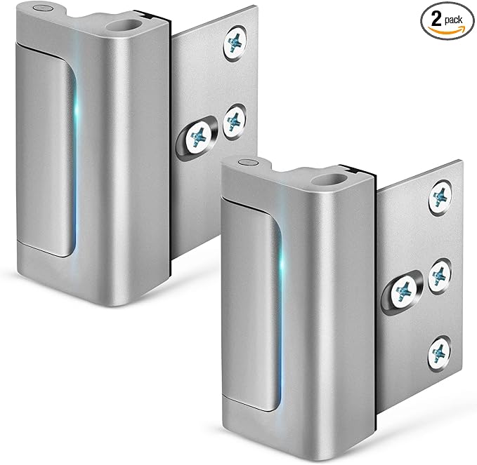 Home Security Door Reinforcement Lock Child proof High Security Door Lock Front by EverPlus