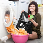 Shappy 2 Pcs Large Travel Laundry Bag Washable Waterproof Wet Dry Large Dirty - Image 6