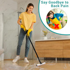 62" Carpet Rake for Pet Hair Removal – Adjustable Carpet Broom & Rug Rake - Image 7